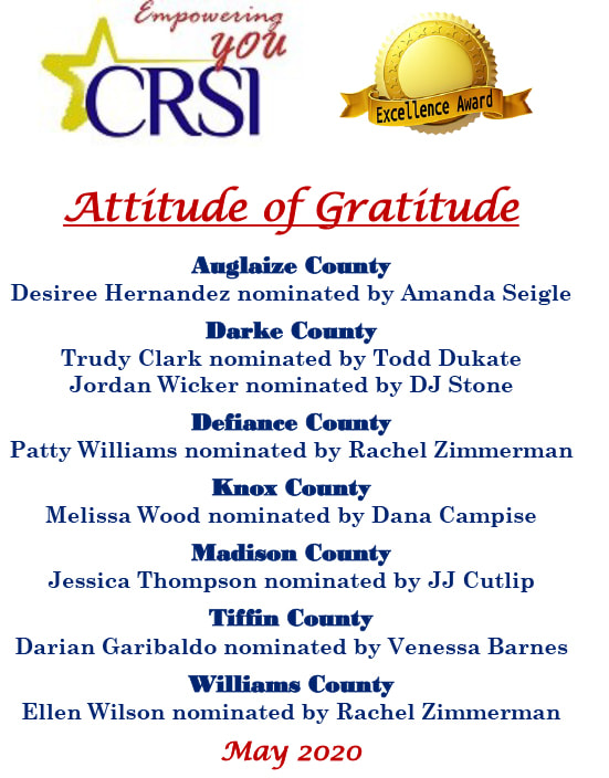 CRSI Attitude of Gratitude