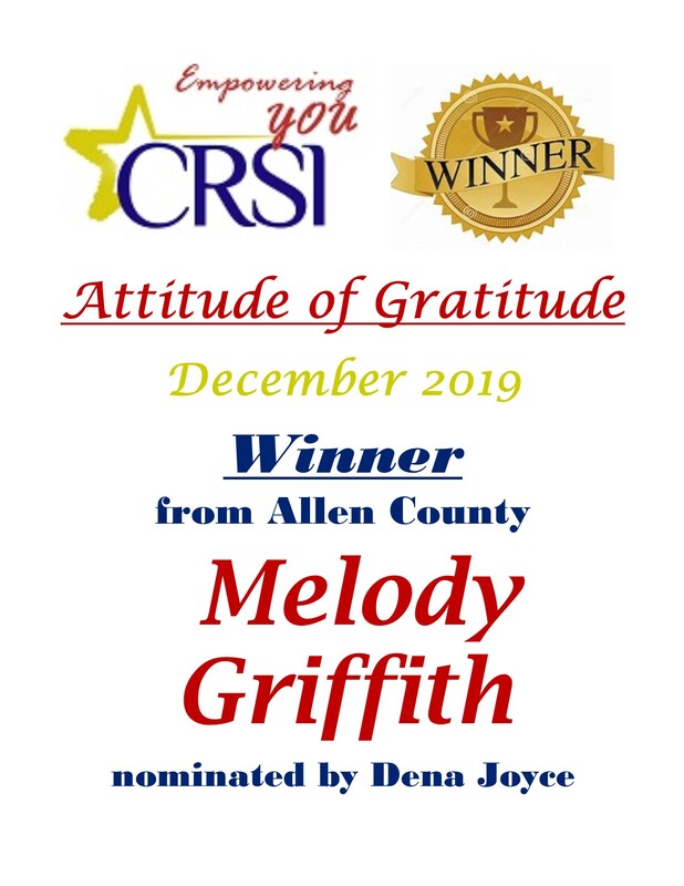 CRSI employee Melody Griffith